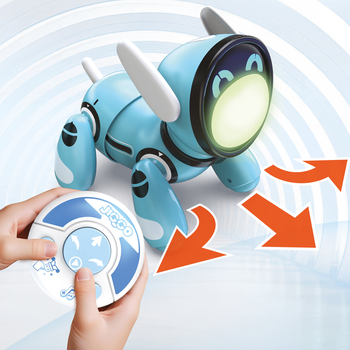 Chien radiocommandé - SILVERLIT - JIGGO - Multicolore - Interactif - Pour enfants a partir de 5 ans