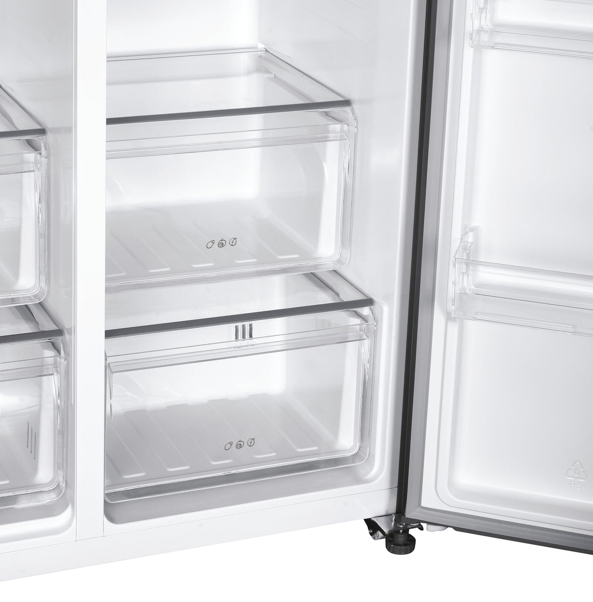 Réfrigérateur Américain - CANDY - CHSBSO-6174XWD - No Frost - Classe E - 529 L - 39 dB - Inox