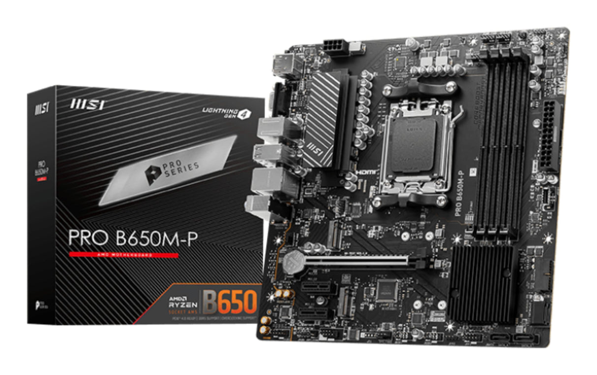 Carte Mére MSI Pro B650M-P (AM5) Micro ATX