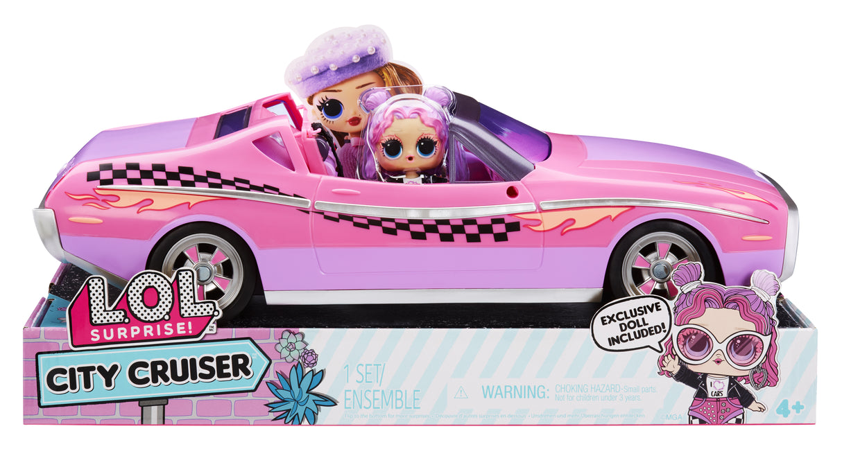 Véhicule City Cruiser L.O.L. Surprise - Inclus 1 poupée exclusive