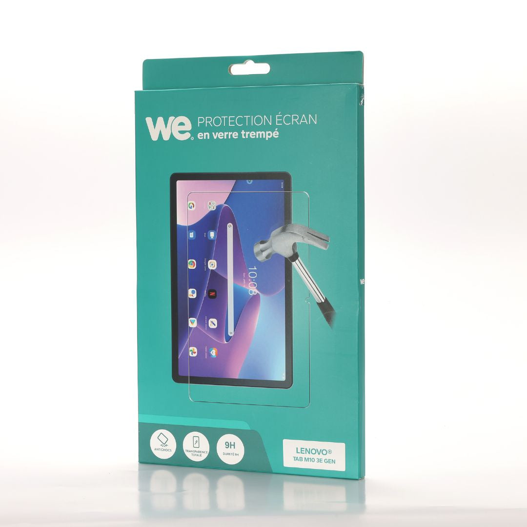 Verre Trempé tablette LENOVO Tab M10 (3e gén.) 10.1 - Film de protection Anti-R