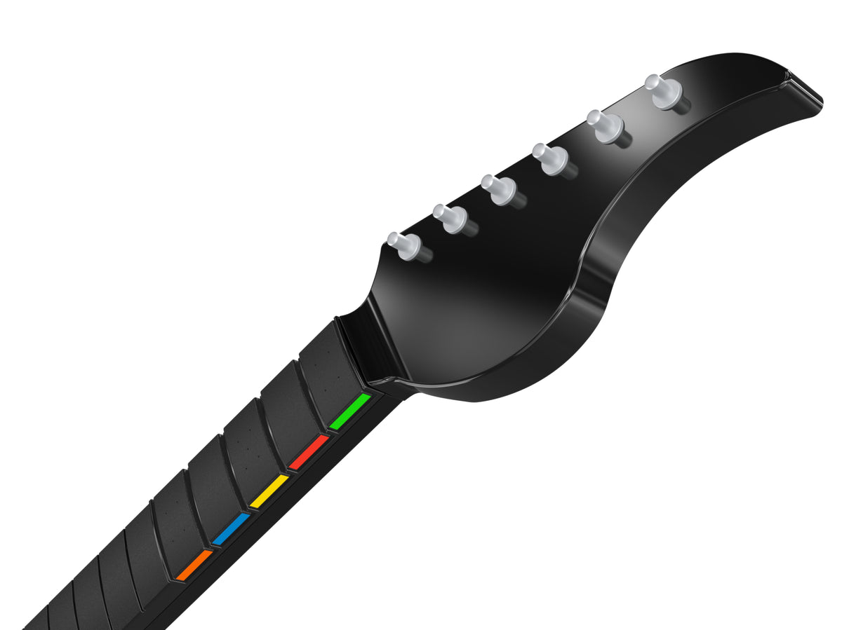 Guitare sans fil - PDP - Riffmaster - Playstation 4, playstation 5 et PC - Noir