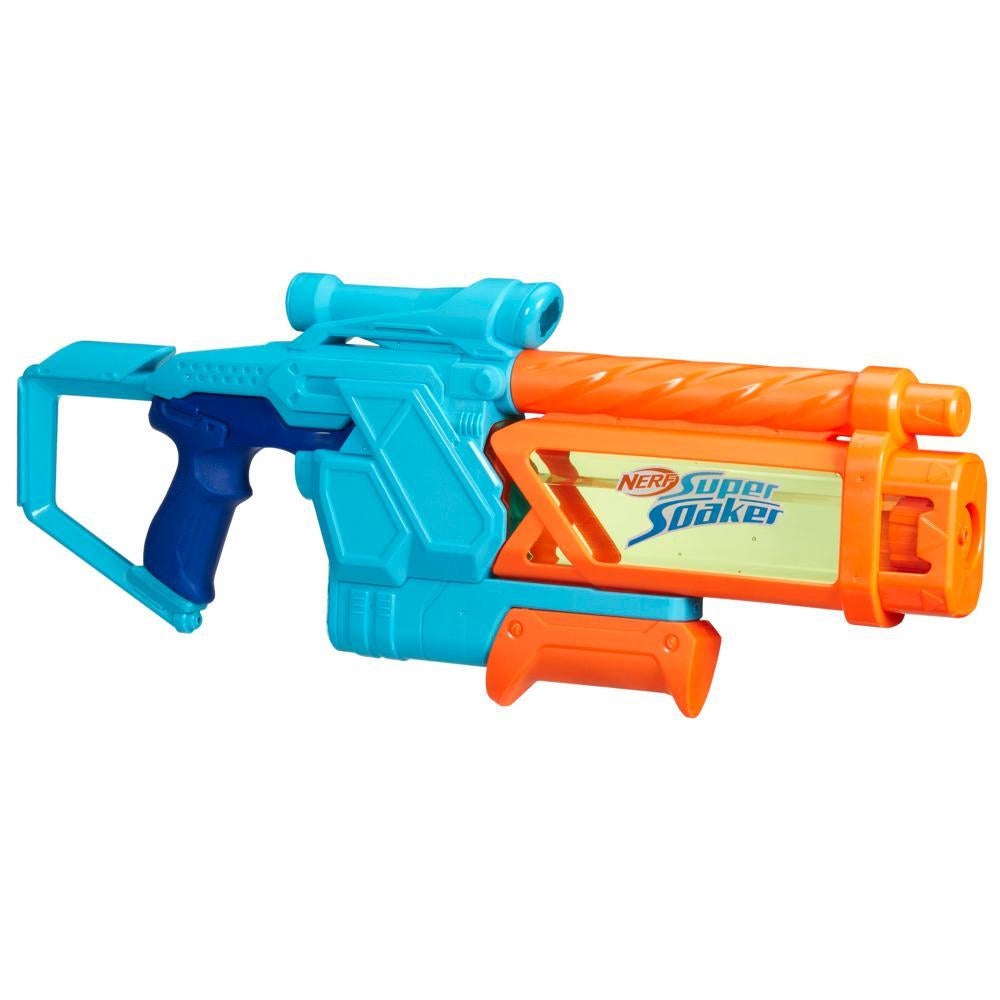 Nerf Pistolet a eau Mega Dunk-Fill, remplissage instantané facile, Réservoir 1L, Nerf Super Soaker, des 6 ans