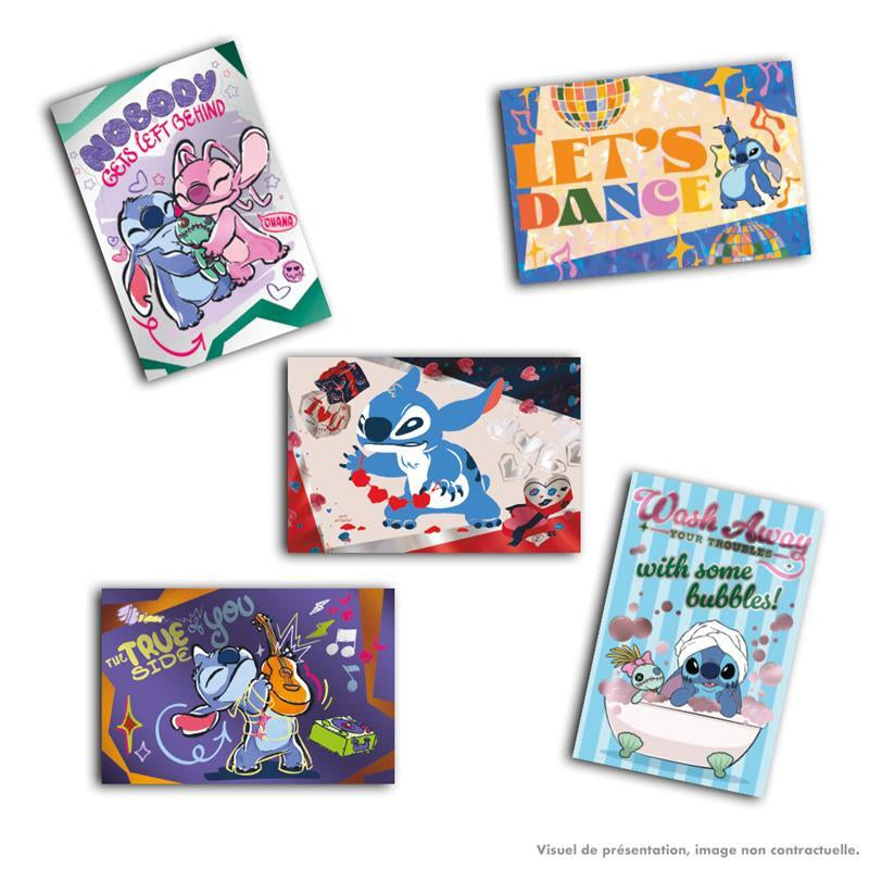 Boîte - PANINI - STITCH PHOTOCARDS - 24 pochettes - 120 cartes