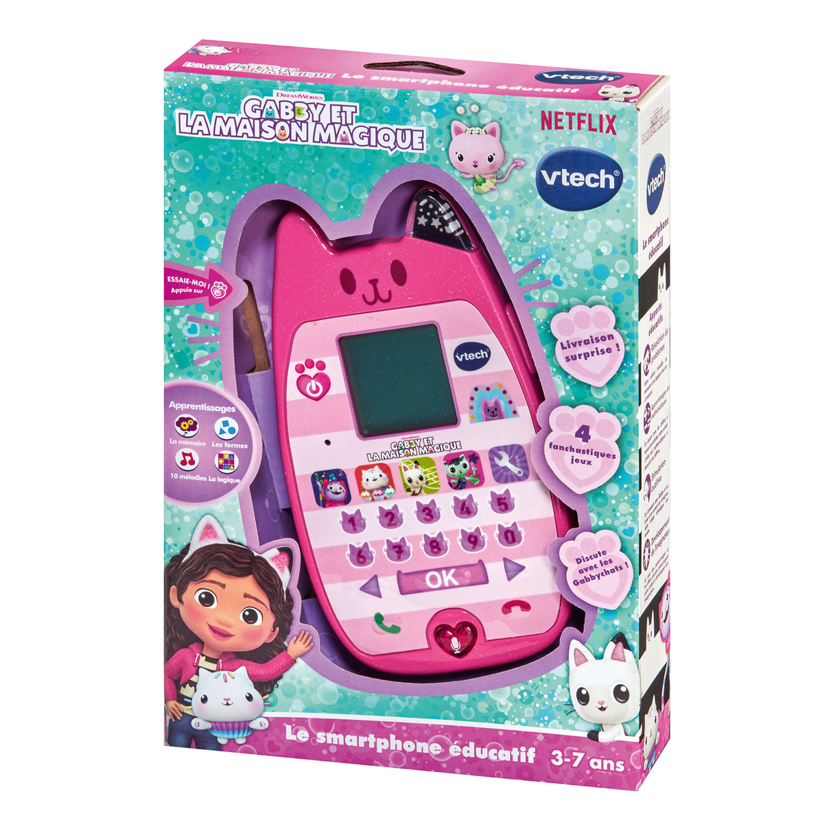 VTECH GABBY ET LA MAISON MAGIQUE - LE SMARTPHONE EDUCATIF