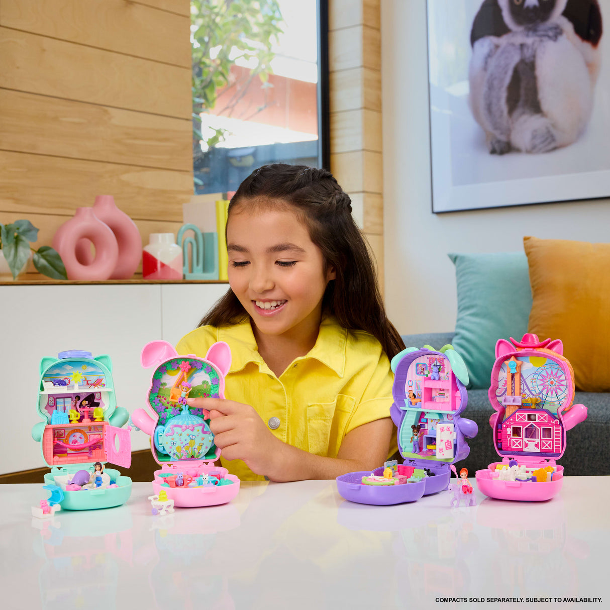 Polly Pocket-Coffret Poney Rodéo-Jouet De Voyage - 4 ans+- JCR39