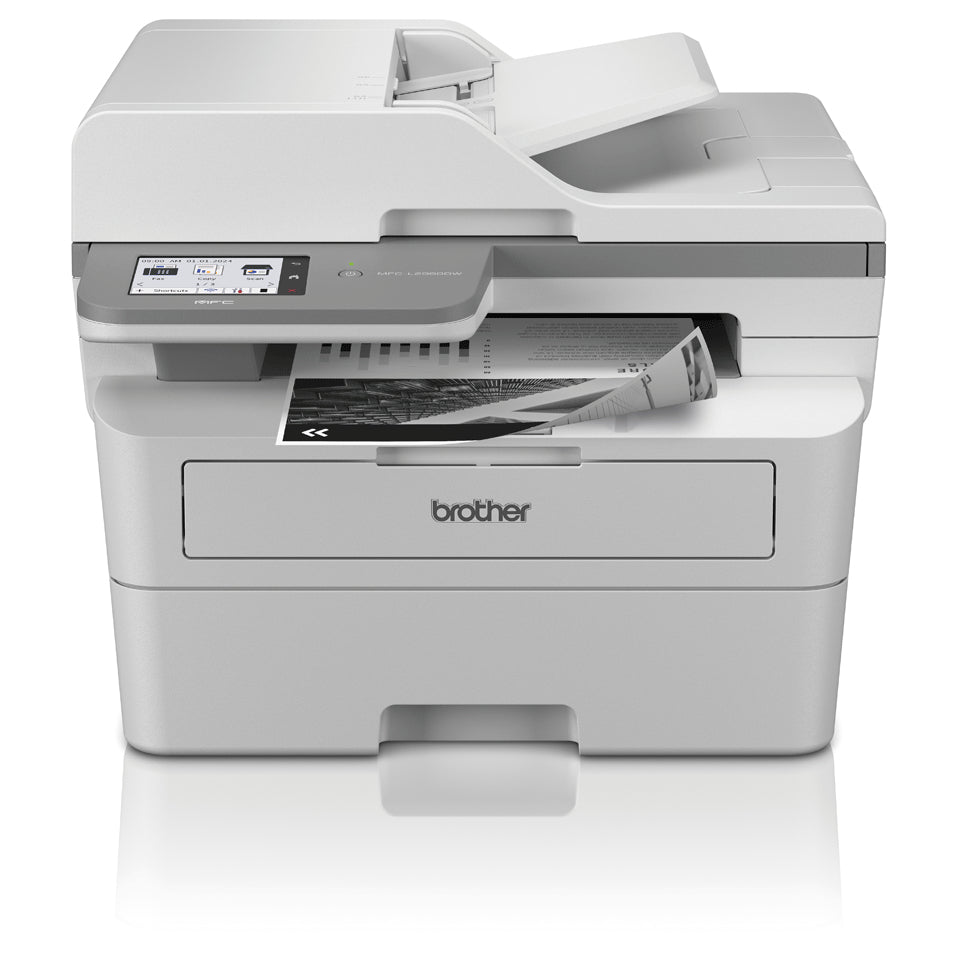 Imprimante Multifonctions 4 en 1 Brother Laser MFC-L2960DW (Blanc)