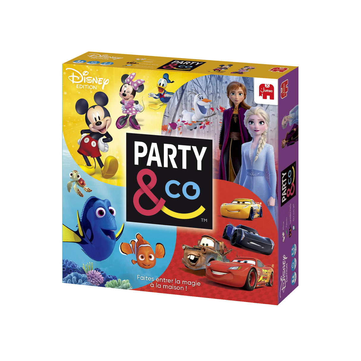 PARTY & CO Disney - Jeu de société - DUJARDIN - Défis autour de l'univers Disney pour toute la famille !