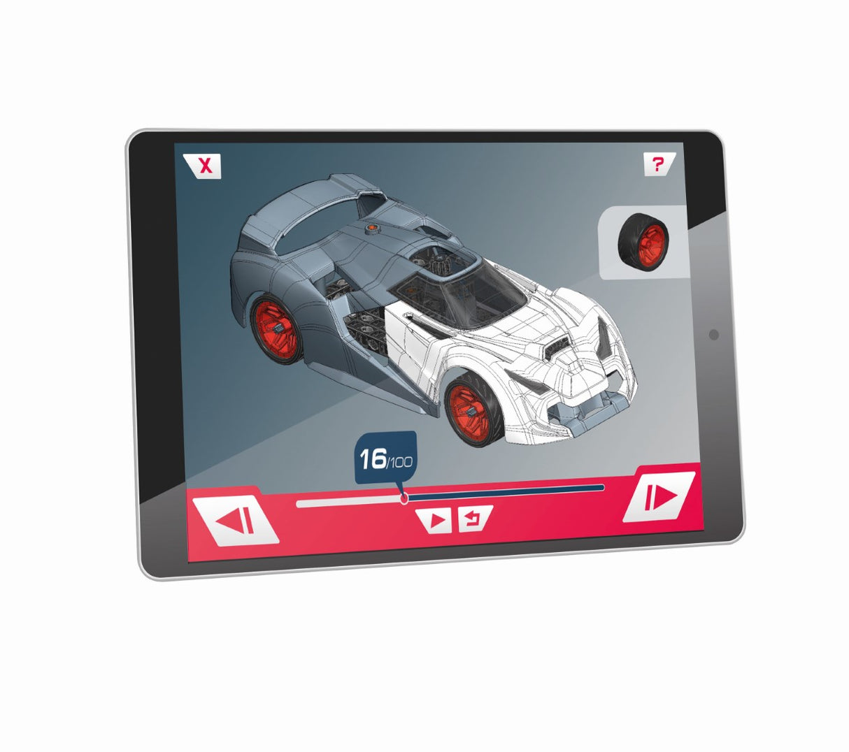 Clementoni - Science & Jeu - Hypercar a construire