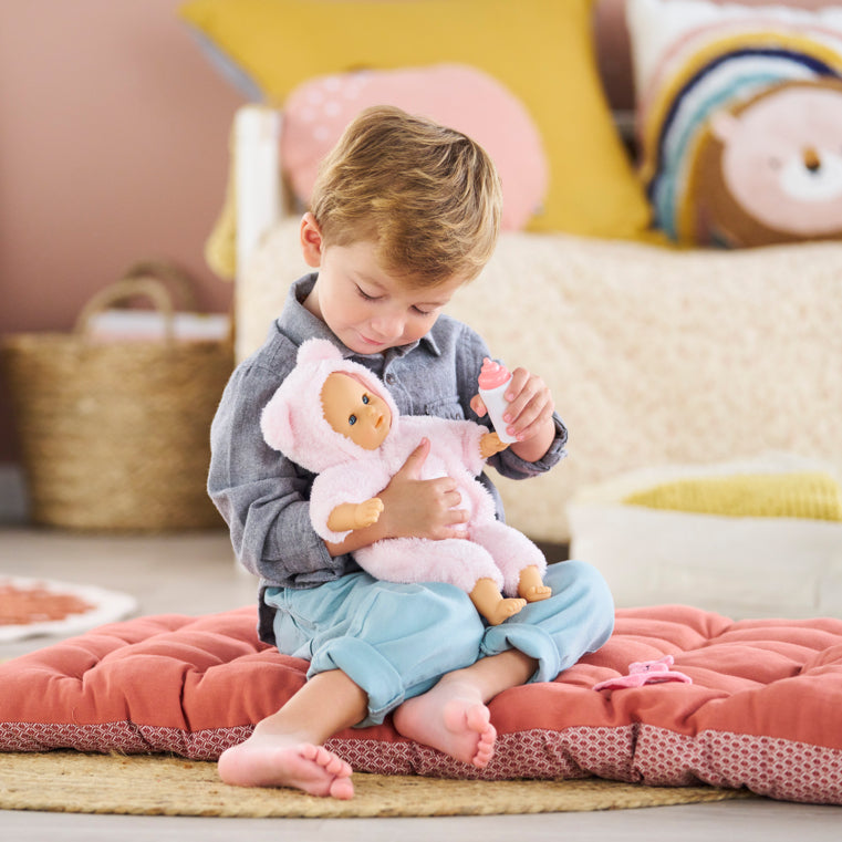 Mon Premier Poupon COROLLE - Bébé Calin Ourson d'Amour - 30 cm - 2 accessoires - senteur de vanille - des 18 mois