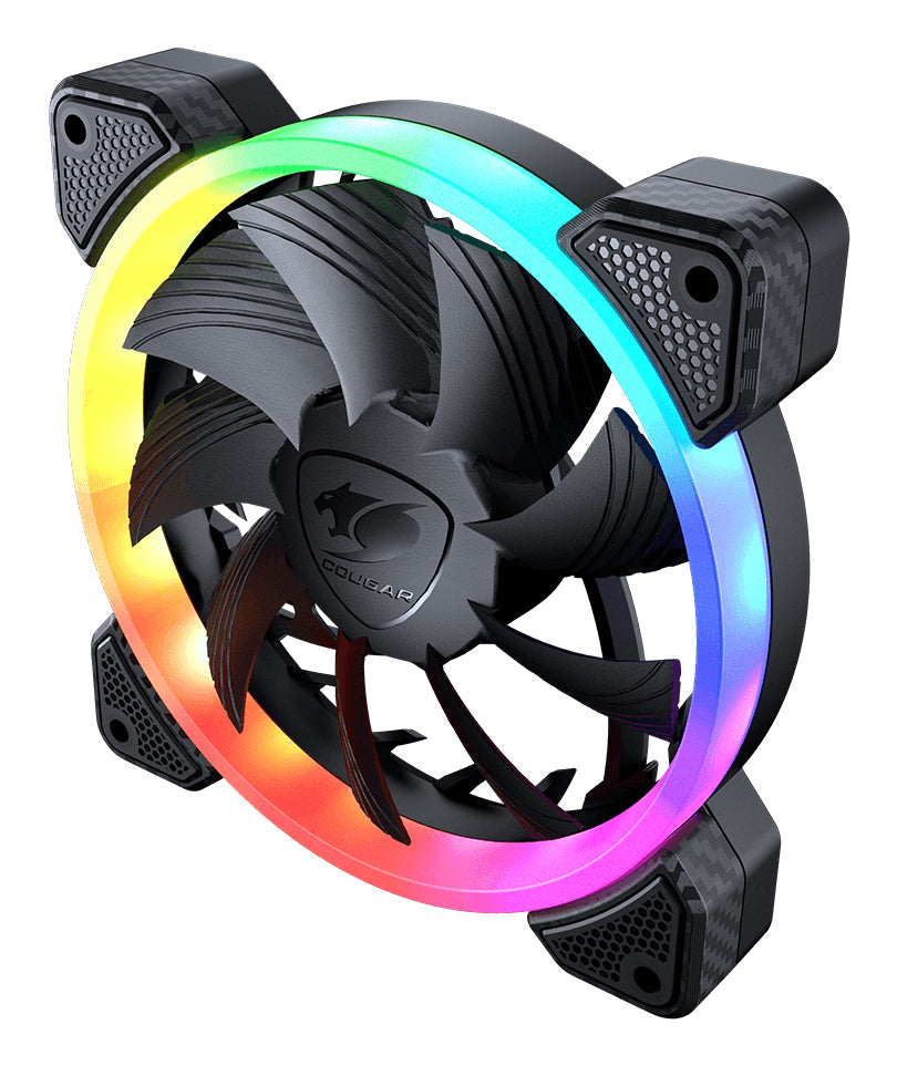 Ventilateur de boitier Cougar Vortex VK RGB 12cm (Noir)