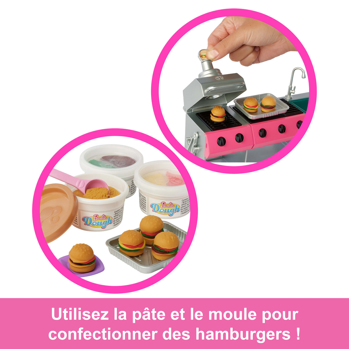 Barbie - Camping Car de Reve - plus de 60 accessoires - Barbie - HRJ78