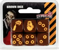 Jeu Zombicide Set de D�s Marron