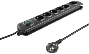Multiprise Surtension Qoltec 6 prises