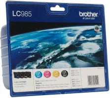 Pack 4 cartouches d'encre Brother LC985