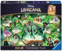 Puzzle Ravensburger - Disney Lorcana Emeraude (1000 pi�ces)