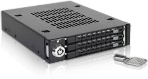 Rack Icy Dock FlexiDock MB993SK-B - 1x 3,5" pour 3x 2,5"