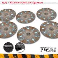 Tapis de Jeu - Neoprene Objectives Age of Sigmar Thunder Strike