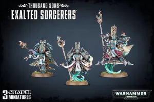 Warhammer 40k - Thousand Sons Exalted Sorcerers