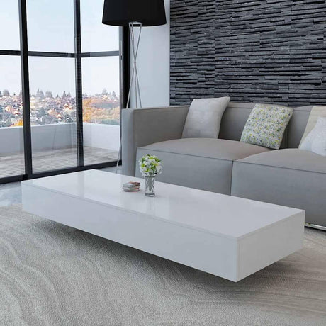"Pourquoi une table basse blanche brillante est l'ajout parfait à votre maison moderne"