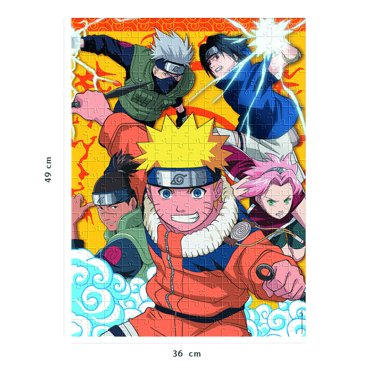 Nathan - Puzzle 250 pieces - Naruto a l'académie des ninjas