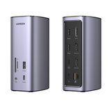 Station d'accueil multifonction USB-C Pro - UGREEN - Gris