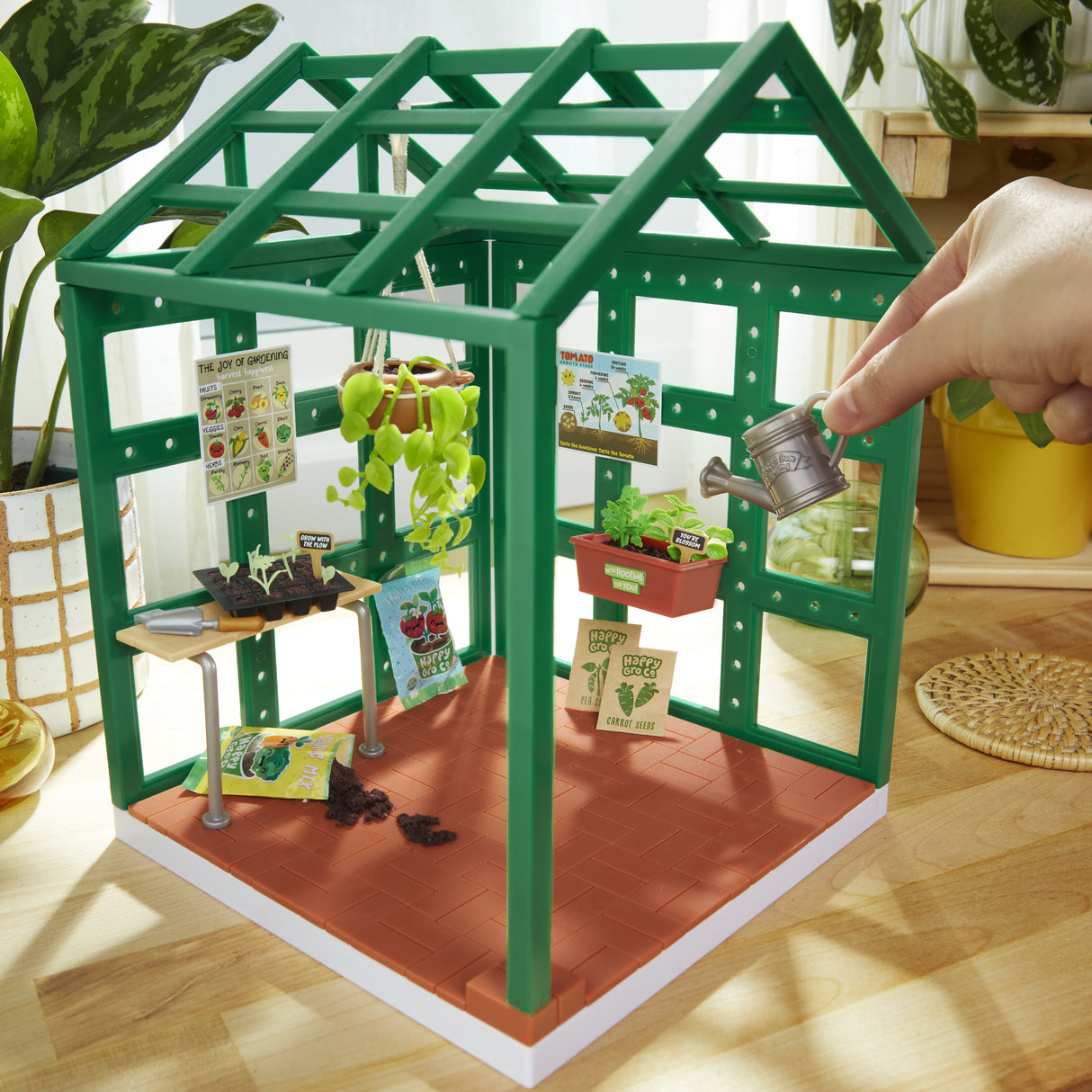 MGA's Miniverse - Spaces Starter Pack - Serre - Des 8 ans -  Jeu de construction - Personnalisation - DIY - Art créatif