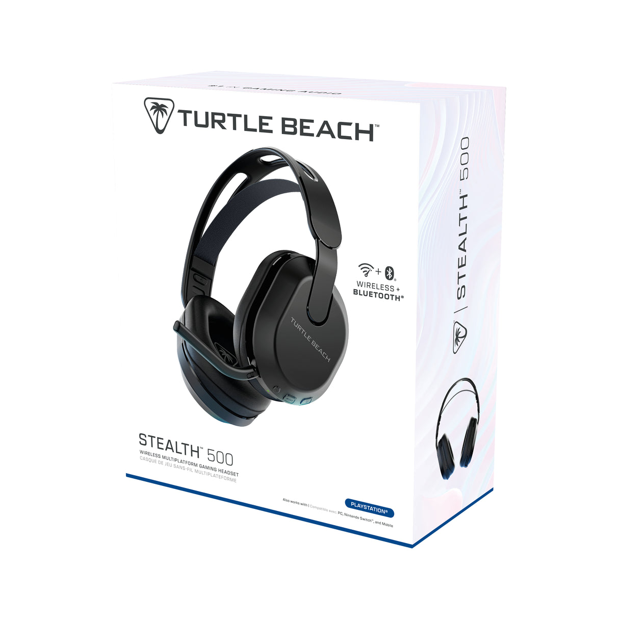 Casque de gaming sans fil - TURTLE BEACH - Stealth™ 500 PS - Noir