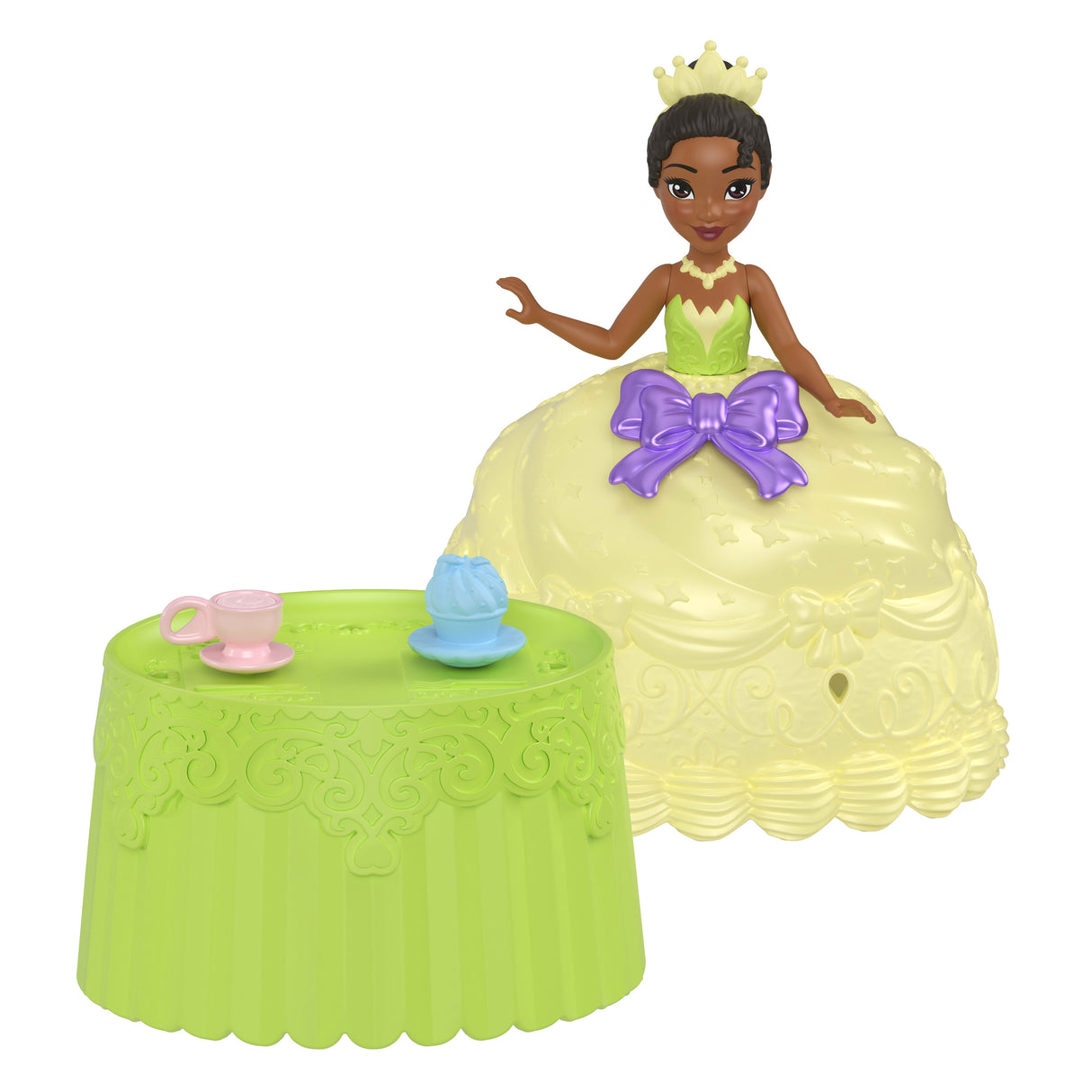 Princesses Disney - Petite poupée Cupcake Doll Reveal avec 5 surprises - Disney Princess - JFG78