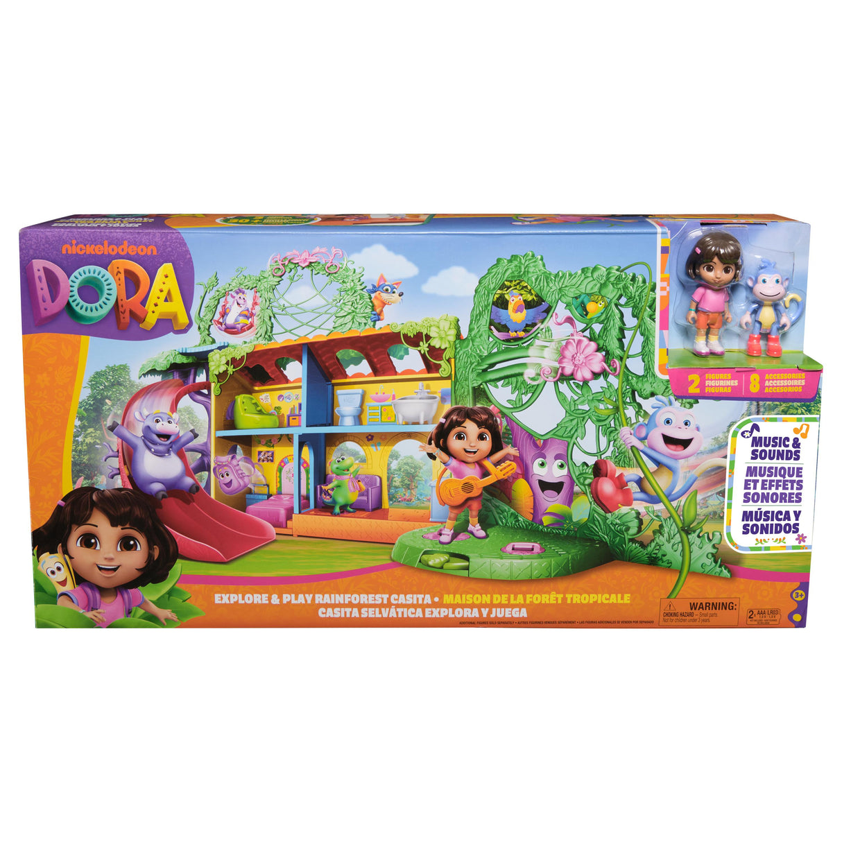 Dora - La maison de la foret tropicale - des 3 ans - Dora l'exploratrice