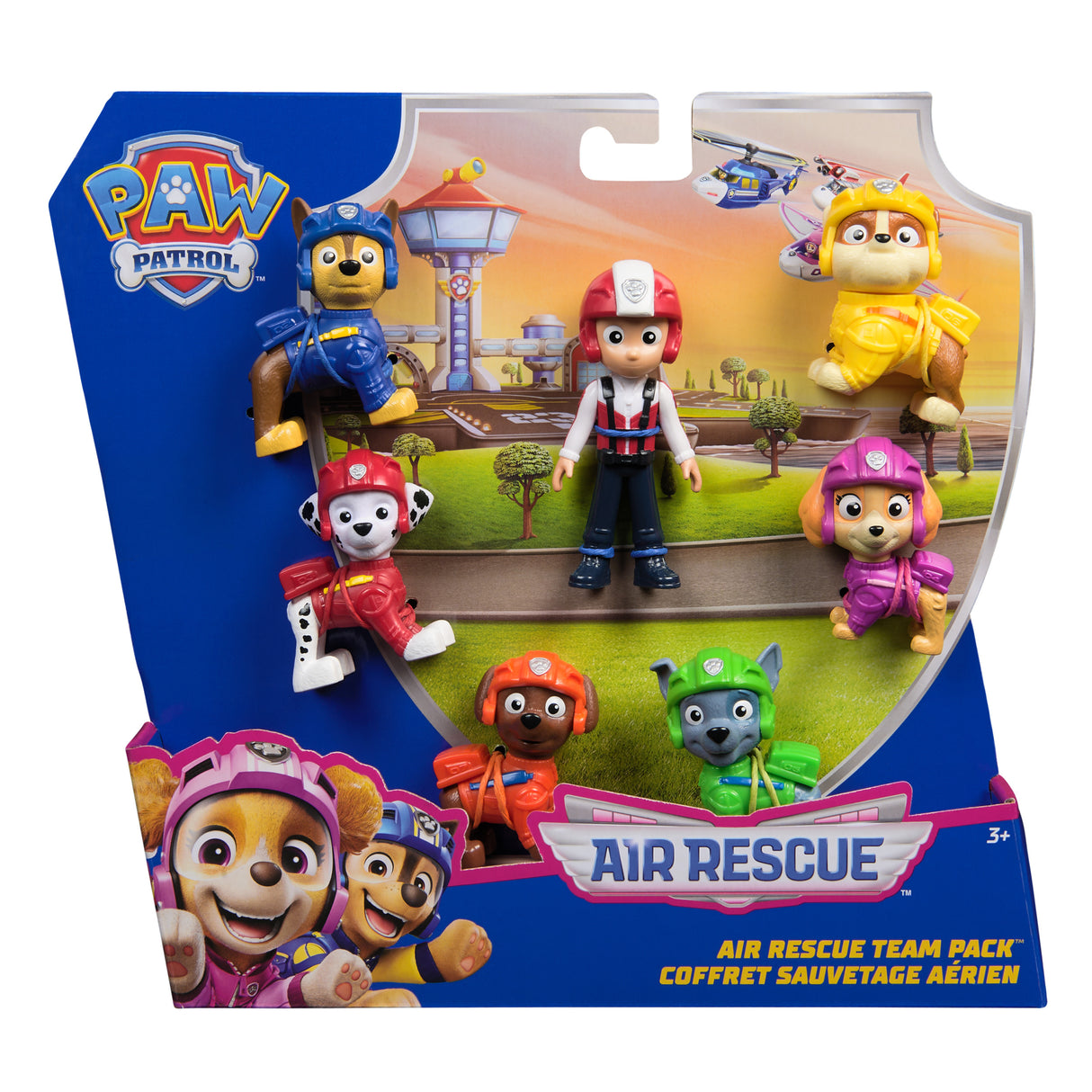 SPIN MASTER MULTIPACK DE 7 FIGURINES AIR RESCUE La Pat' Patrouille