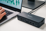 Station d'accueil portable USB-C 3.2 Verbatim Pro CDS-15SSD avec SSD 256Go inclus (Gris)