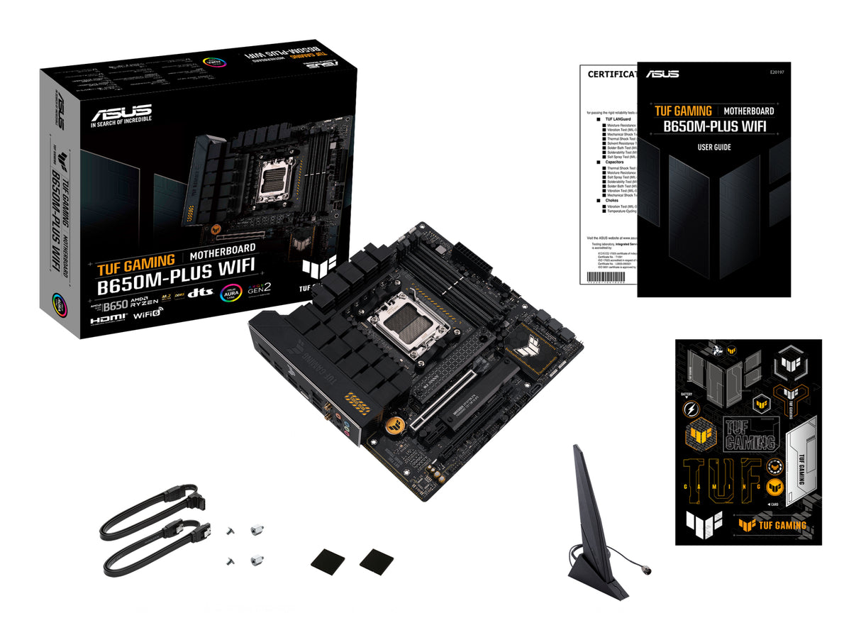 Carte Mère Asus Tuf Gaming B650M-Plus WiFi (AM5) Micro ATX