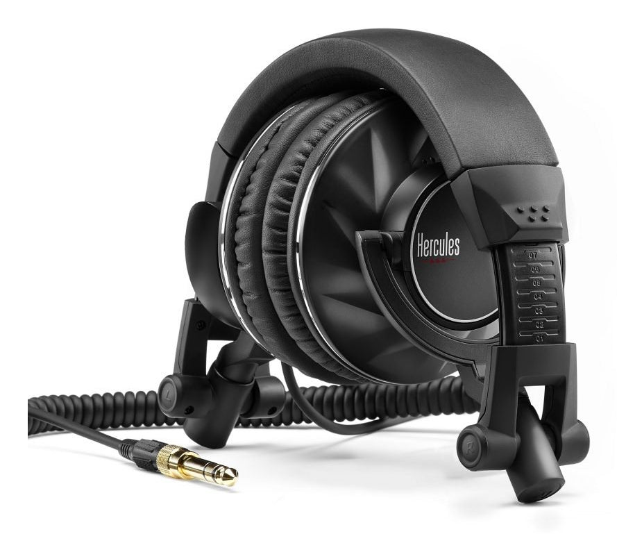 HERCULES HDP DJ60 - Casque Audio Circum-aural - Isolation de bruit - Noir