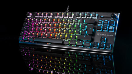 Clavier gaming RGB mécanique compact - TURTLE BEACH - Vulcan TKL - Noir