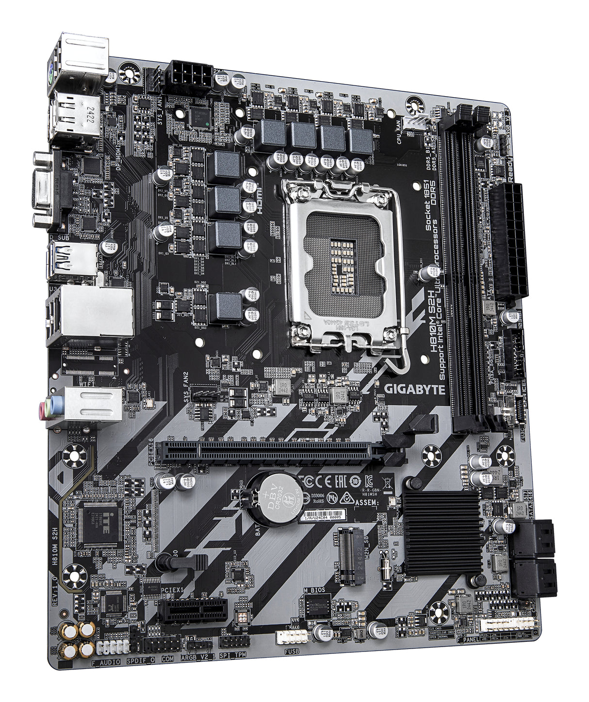 Carte Mère Gigabyte H810M S2H (Intel LGA 1851) Micro ATX