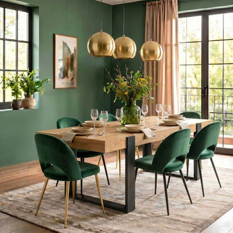 Ensemble enfilade + table LOFT - PARISOT - Chene Artisan et gris - 3 portes - 8 personnes