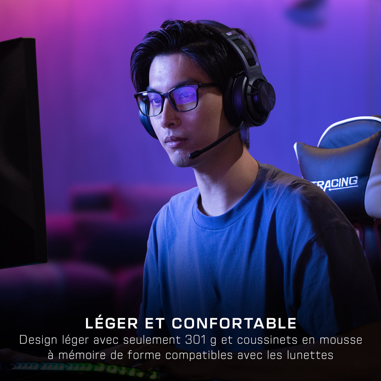 Casque gaming ouvert sans fil - TURTLE BEACH - Atlas™ Air - Pour PC - Noir