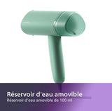 Défroisseur a main - PHILIPS - STH3010/70 - Steamer pliable Série 3000 - 20gr/min vapeur continue - 1000W - pret en 30sec - Vert