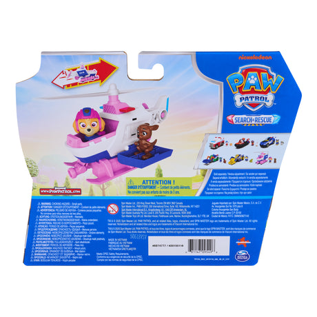 Véhicule et figurine - Stella - Search & Rescue - La Pat'Patrouille