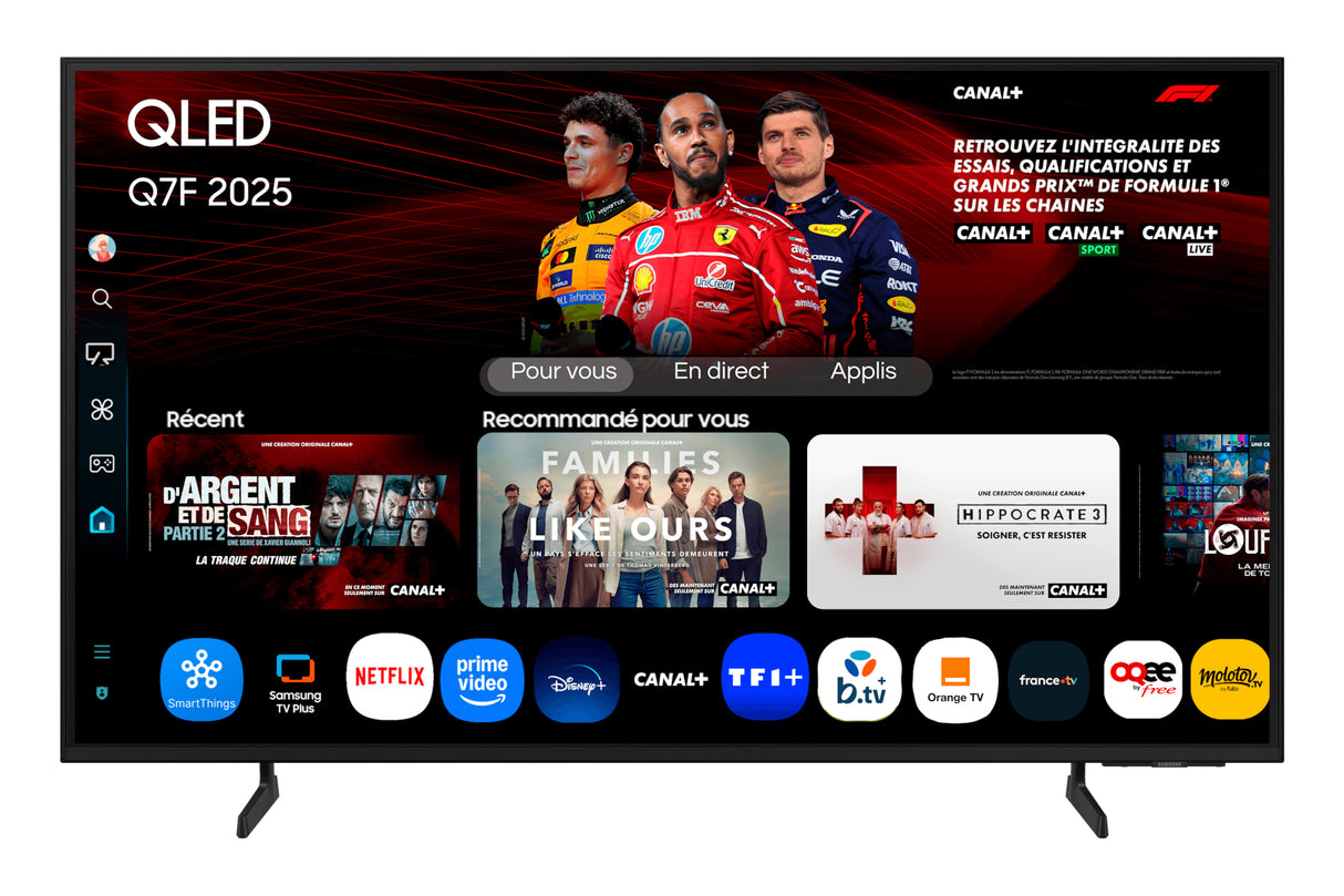 Samsung TQ65Q7FA - TV QLED 65 (165 cm) - 4K UHD 3840x2160 - HDR10+ - Smart TV - Gaming Hub - 3xHDMI - WiFi