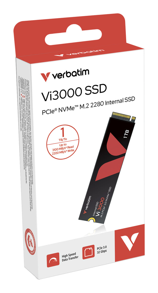 Disque SSD Verbatim Vi3000 1To  - NVMe M.2 Type 2280