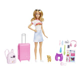 Barbie-Barbie en Voyage-Coffret avec chiot et accessoires HJY18