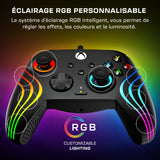 Manette de jeu RGB filaire - TURTLE BEACH - TBC-2002-05 - Afterglow™ Wave - Noir - Xbox/PC
