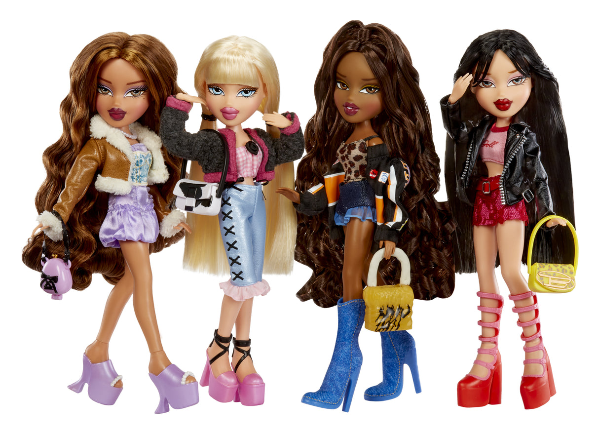 Bratz Goin' Out Poupée - Cloé - 1 Poupée Mannequin a Collectionner - Une Tenue, Un Sac a Main, Une Paire de Lunettes Soleil - 6 ans