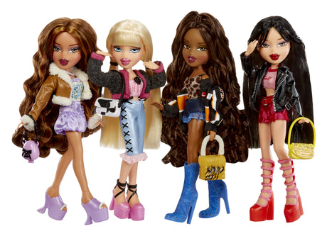 Bratz Goin' Out Poupée - Cloé - 1 Poupée Mannequin a Collectionner - Une Tenue, Un Sac a Main, Une Paire de Lunettes Soleil - 6 ans