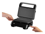 Grill - BRAUN - Sandwich Maker 5 SM5006 - 800 W - Inox / Noir