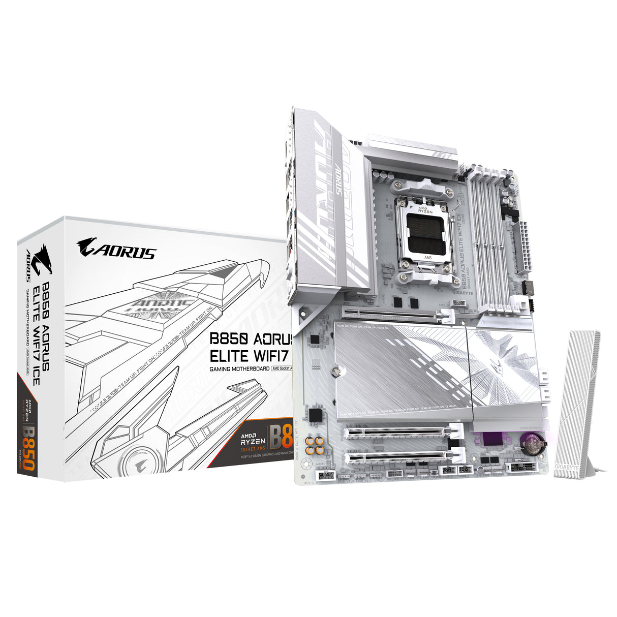 Carte mere - GIGABYTE - B850 AORUS ELITE WIFI7 ICE