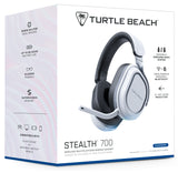 Casque gaming sans fil - Turtle Beach Stealth™ 700P (Gen3) - Blanc - PS5, PS4, PC, mobile, 60mm, Bluetooth, 80h