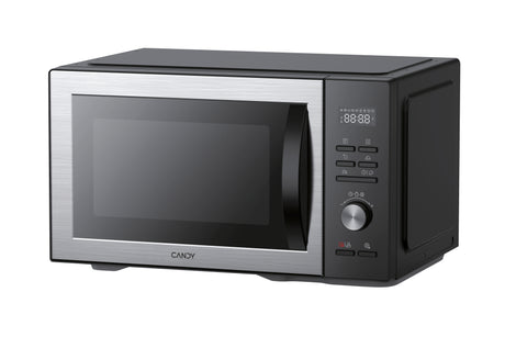 Micro-ondes CANDY Essenza CMCA29EDLB 1000W 29L Digital Noir - Combiné a chaleur tournante - 5 Niveaux de Puissance -10 Menus Aut